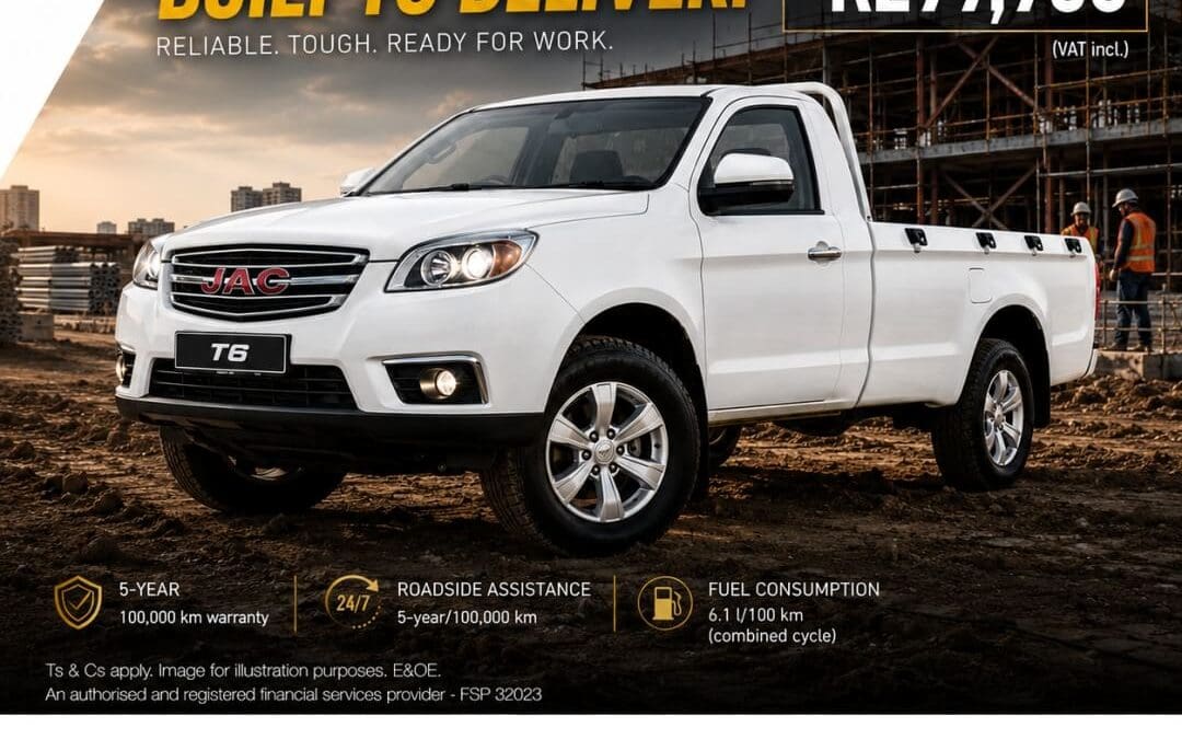 JAC T6 2.0 CTi Single Cab